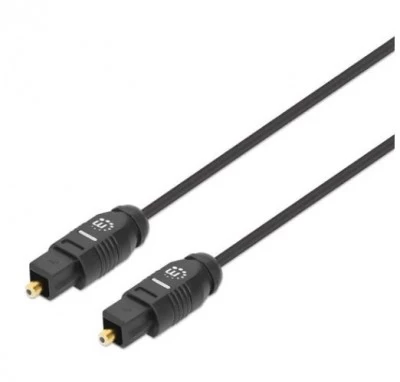 Cable de audio digital optico toslink  manhattan 356060