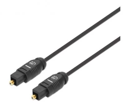 Cable de audio digital optico toslink  manhattan 356077