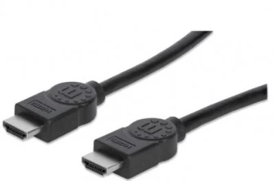 Cable HDMI Manhattan de 10mts, Macho a Macho, Color negro
