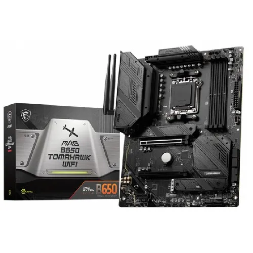 Tarjeta Madre MSI MAG B650 Tomahawk WIFI, Socket AM5, 4x DDR5 6600MHz, 3x M.2, 1x HDMI, ATX