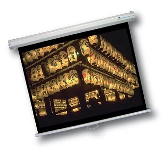 Multimedia Screens Pantalla de Proyección Manual MSC-152, 60'', Blanco