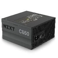Fuente de poder NZXT C650 650W 80 PLUS Gold, 24 pines ATX, 6 Conectores Sata, Modular, Negro