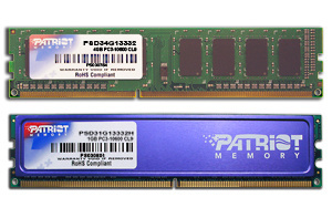 Memoria RAM Patriot Signature DDR3, 1333MHz, 4GB, CL9, Verde