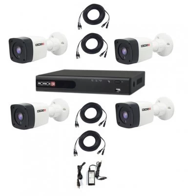 Kit de videovigilancia provision-isr pak4lightcc2mp-28