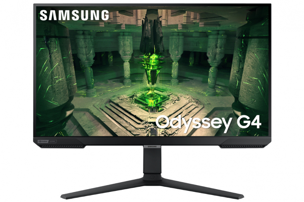 Monitor Samsung Odyssey LS25BG400ELXZX LCD, 25", 240 Hz, Full HD, IPS, 1 ms, FreeSync, NVIDIA G-SYNC, Negro