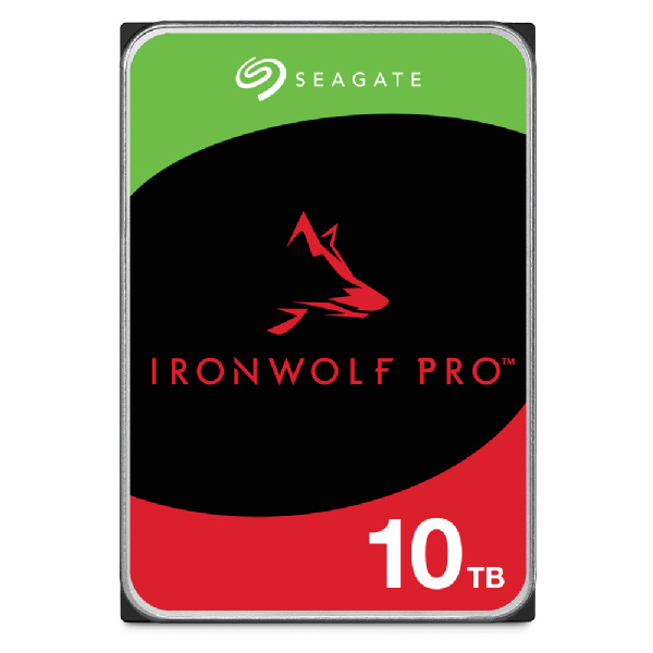 Disco Duro Interno Seagate IronWolf Pro 3.5'', 10TB, SATA, 6 Gbit/s, 7200RPM, 256MB Cache