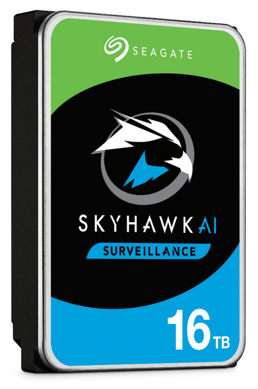 Disco Duro para Videovigilancia Seagate SkyHawk AI 3.5", 16TB, SATA III, 6 Gbit/s, 7200RPM, 256MB Caché