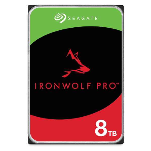 Disco Duro Interno Seagate IronWolf Pro 3.5'', 8TB, SATA, 6 Gbit/s, 7200RPM, 256MB Cache