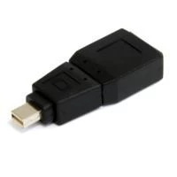 Adaptador de video mini displayport a displayport convertidor mini dp macho dp hembra minidp negro startechcom mod gcmdp2dpmf