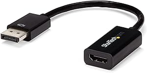 Startech.com conversor de vídeo displayport a hdmi con audio – adaptador activo dp 1.2 para ordenadores de sobremesa/laptops – 4k @ 30hz - vídeo conversor - displayport - hdmi - para p/n: d