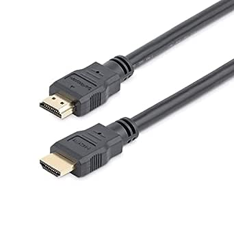 Startech.com cable hdmi de alta velocidad corto de 0,3m - hdmi macho a hdmi macho - ultra hd 4k x 2k - cable hdmi - hdmi macho a hdmi macho - 30 cm - doble blindado - negro