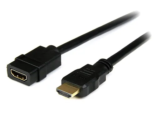 StarTech.com Cable HDMI Macho - HDMI Hembra, 4K, 30Hz, 2 Metros, Negro