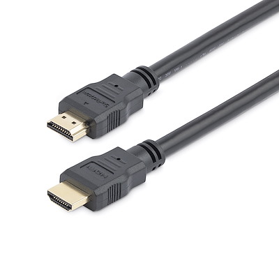 Startech.com 12 ft high speed hdmi cable - ultra hd 4k x 2k hdmi cable - hdmi to hdmi m/m - 12ft hdmi 1.4 cable - audio/video gold-plated (hdmm12) - cable hdmi - hdmi macho a hdmi macho - 3