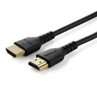 Cable hdmi de 2m con ethernet de alta velocidad 4k 60hz cable hdmi 20 premium para uso en pantallas o tvs startechcom mod rhdmm2mp