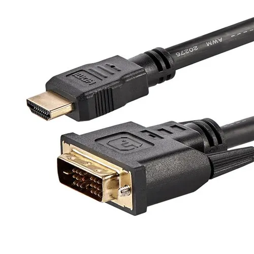 Cable Startech Hdmi A Dvi D 1 8m M M Neg