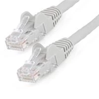 Cable ethernet cat 6 de 2 metros lszh cable de red patch cat6 utp rj45 poe de 100w 10 gbe sin enganches gris etl startechcom mod n6lpatch2mgr