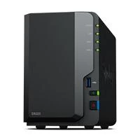 Synology Servidor NAS DiskStation DS223 de 2 Bahías, Realtek RTD1619B 1.70GHz, 2GB DDR4, 3x USB 3.2, Negro