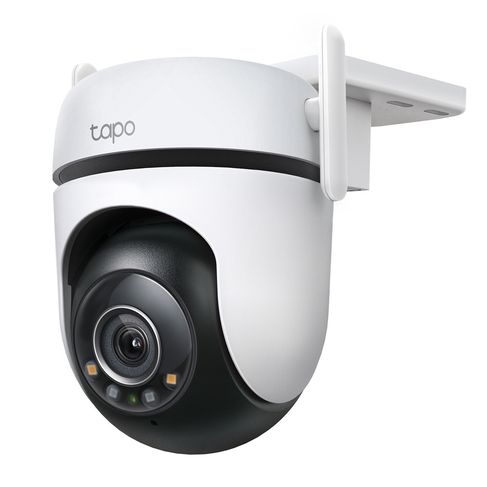 Camara IP TP-Link Tapo C520WS, 2K QHD 4 MP, Domo, Wifi, MicroSD, Audio Bidireccional, IP66, Blanco