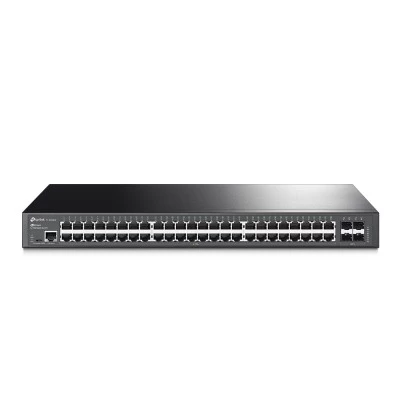 Switch TP-Link TL-SG3452 Gestionable L2/L3 48 Puertos, Gigabit Ethernet (10/100/1000) 104 Gbit/s 1U, Negro