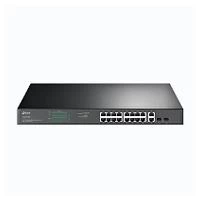 Switch TP-Link Gigabit Ethernet TL-SG2218, 16 Puertos PoE+ 10/100/1000Mbps + 2 Puertos SFP, 36 Gbit/s, 8000 Entradas - No Administrable