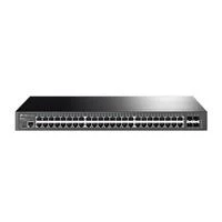 Switch TP-Link Gigabit Ethernet TL-SG3452X, 48 Puertos L2+ 10/100/1000Mbps + 4 10GE SFP+, 176 Gbit/s, 16.000 Entradas - Administrable