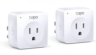 Kit mini enchufe inteligente wi-fi  tp-link tapo p100(2-pack)