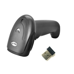 Wireless barcode scanner 1d 2.4ghz. bt/radio with usb r...