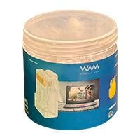 WAM Conector RJ-45 Cat6, Transparente, 100 Piezas