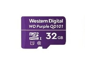 Memoria Micro SD Western Digital Purple, 32Gb, UHS-I, Ideal Para Grabacion de Video