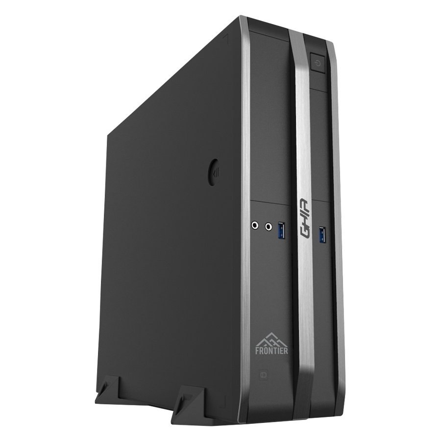 PC de Escritorio Ghia frontier slim,  intel core i3-12100 quad core 3.30 ghz,  8 gb,  ssd nvme 1 tb, win 11 home