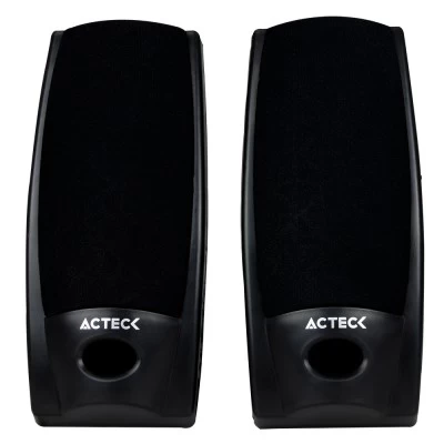BOCINAS ACTECK AX-2500 300W PMPO NEGRO