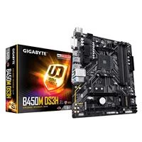 Tarjeta Madre Gigabyte Micro ATX B450M DS3H, S-AM4, AMD450, HDMI, 64GB DDR4 para AMD ― Necesita Actualización de BIOS para Ryzen Serie 5000