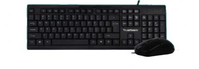 Kit Teclado y Mouse Acteck MK210 Alambrico, USB, Negro
