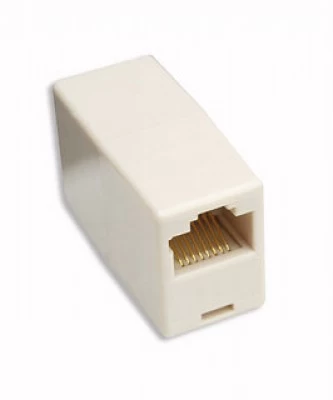 Cople RJ45 Intellinet CAT5E Hembra a hembra, beige