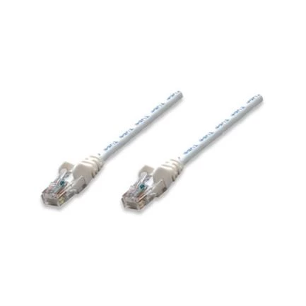 Cable red intellinet cat5e utp 0.45m color blanco