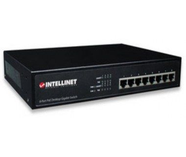 Poe switch int gb  8 ptos 30w/pto, 140w