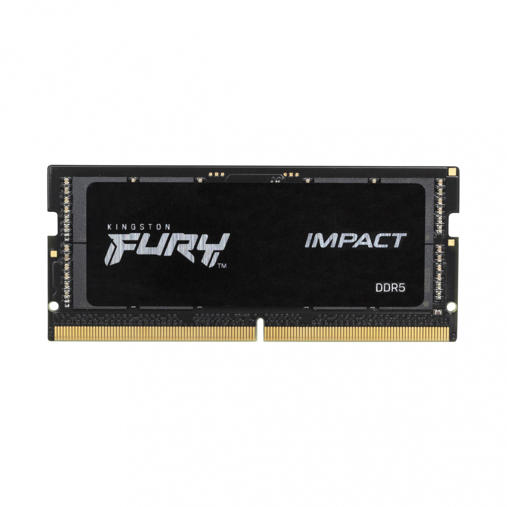 memoria ram Kingston FURY Impact Black 16GB DDR5, 4800 MHz, 262-pin SO-DIMM