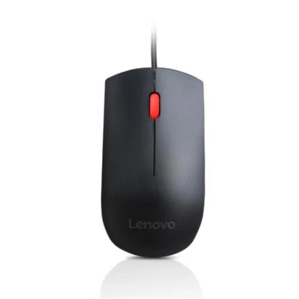 Mouse lenovo essential usb 1600dpi color negro