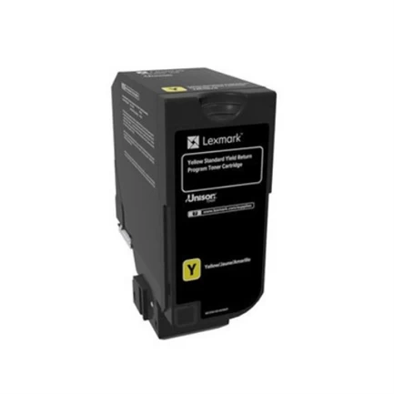 Tóner Lexmark 74C4SY0 Amarillo, 7.000 Páginas