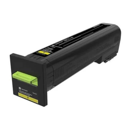 Tóner Lexmark 72K4XY0 - Amarillo - 22,000 Páginas