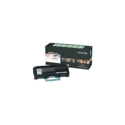 Tóner Lexmark E260A11L Negro, 3.500 páginas