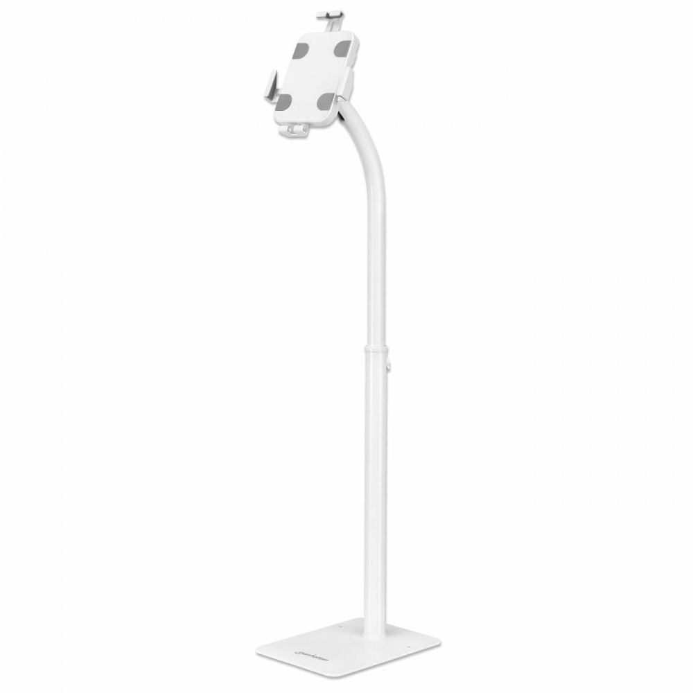 Manhattan soporte de piso para tablet 406345 7.9" - 11", blanco