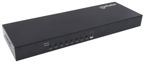 Mux kvm manhattan 8 ptos hdmi y usb full hd incluye cab...