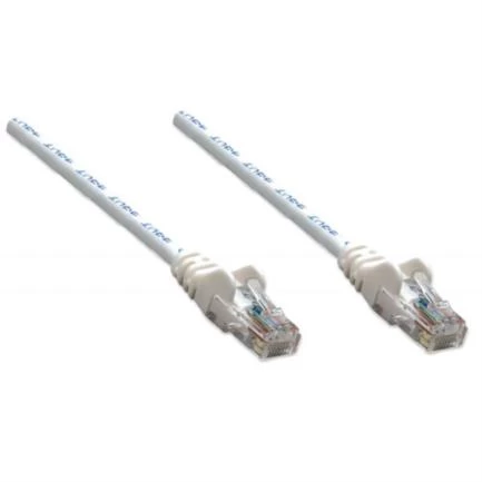 Cable intellinet red cat6 utp rj45 m-m 0.15m color blanco