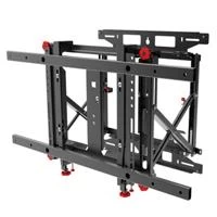 Soporte Supreme para mural de video con liberación rápida y acceso completo para mantenimiento PARA PANTALLAS DE 46" A 60"