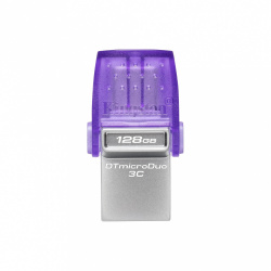 Memoria flash kingston 128gb microduo 3c usb type a-c(d...