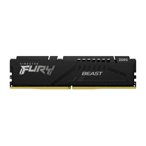 Memoria RAM Kingston Fury Beast Black DDR5, 5200MHz, 32GB, CL40, XMP