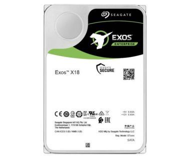Disco Duro para Servidor Seagate Exos X18 3.5'', 16TB, SATA III, 6Gbit/s, 7200RPM, 256MB Caché