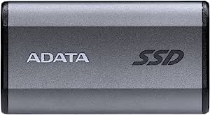 SSD Externo ADATA SE880 1 TB, Lectura 2000 MB/s, Escritura 2000 MB/s, USB Tipo C, 3.2 Gen 2 (3.1 Gen 2), Gris