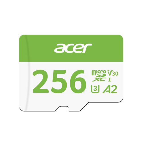 Memoria micro sdxc acer msc300 256gb, 160mb/s uhs-i v30...